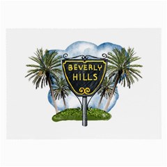 Beverly Hills Large Glasses Cloth (2-side) by Bigfootshirtshop