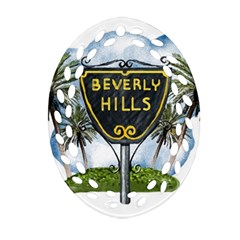 Beverly Hills Ornament (oval Filigree) by Bigfootshirtshop