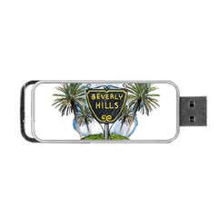 Beverly Hills Portable Usb Flash (one Side) by Bigfootshirtshop