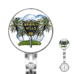 Beverly Hills Stainless Steel Nurses Watch by Bigfootshirtshop