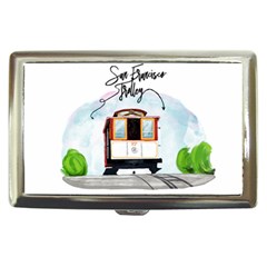 San Francisco Trolley California Bear Cigarette Money Cases by Bigfootshirtshop