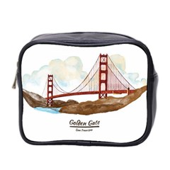 San Francisco Golden Gate Bridge Mini Toiletries Bag 2-side by Bigfootshirtshop