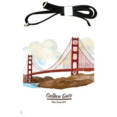 San Francisco Golden Gate Bridge Shoulder Sling Bags by Bigfootshirtshop