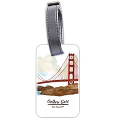 San Francisco Golden Gate Bridge Luggage Tags (two Sides) by Bigfootshirtshop