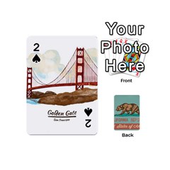 San Francisco Golden Gate Bridge Playing Cards 54 (mini)  by Bigfootshirtshop