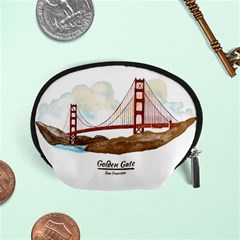 San Francisco Golden Gate Bridge Accessory Pouches (small)  by Bigfootshirtshop