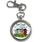 San Francisco Alamo Square Key Chain Watches Front