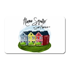 San Francisco Alamo Square Magnet (rectangular) by Bigfootshirtshop