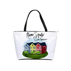 San Francisco Alamo Square Shoulder Handbags by Bigfootshirtshop