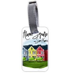 San Francisco Alamo Square Luggage Tags (two Sides) by Bigfootshirtshop