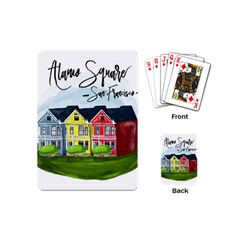 San Francisco Alamo Square Playing Cards (mini)  by Bigfootshirtshop