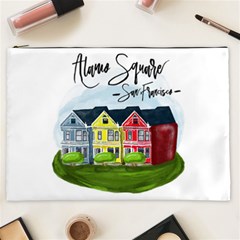 San Francisco Alamo Square Cosmetic Bag (xxl)  by Bigfootshirtshop