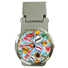 Comic Pattern Money Clip Watches by Bigfootshirtshop