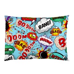 Comic Pattern Pillow Case by Bigfootshirtshop