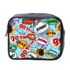 Comic Pattern Mini Toiletries Bag 2-side by Bigfootshirtshop