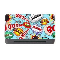 Comic Pattern Memory Card Reader With Cf by Bigfootshirtshop