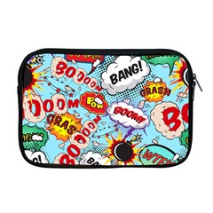 Comic Pattern Apple Macbook Pro 17  Zipper Case by Bigfootshirtshop