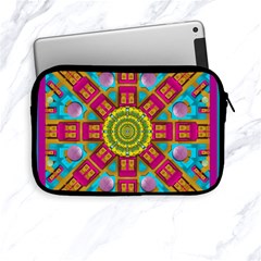 Sunny And Bohemian Sun Shines In Colors Apple Ipad Mini Zipper Cases by pepitasart