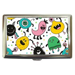 Cute And Fun Monsters Pattern Cigarette Money Cases by Bigfootshirtshop