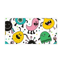 Cute And Fun Monsters Pattern Yoga Headband by Bigfootshirtshop