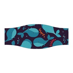 Blue Whale Pattern Stretchable Headband by Bigfootshirtshop