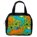 Colorful Dragons Pattern Classic Handbags (One Side) Front