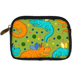 Colorful Dragons Pattern Digital Camera Cases by Bigfootshirtshop