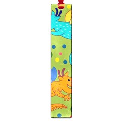 Colorful Dragons Pattern Large Book Marks