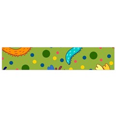 Colorful Dragons Pattern Small Flano Scarf by Bigfootshirtshop