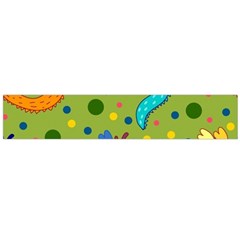 Colorful Dragons Pattern Large Flano Scarf 