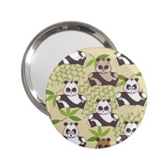 Fun Panda Pattern 2 25  Handbag Mirrors by Bigfootshirtshop