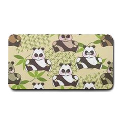 Fun Panda Pattern Medium Bar Mats by Bigfootshirtshop