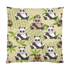 Fun Panda Pattern Standard Cushion Case (two Sides) by Bigfootshirtshop