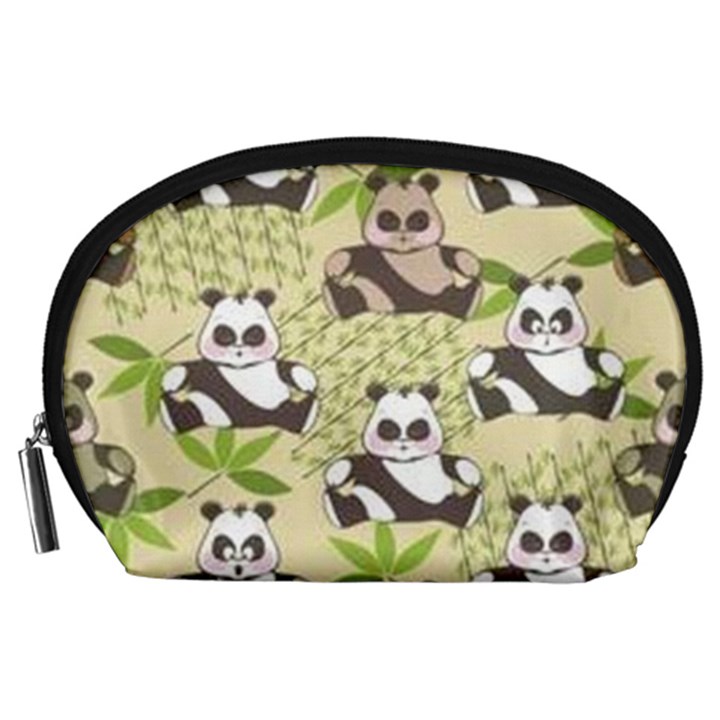 Fun Panda Pattern Accessory Pouches (Large) 