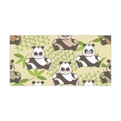 Fun Panda Pattern Yoga Headband by Bigfootshirtshop