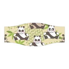 Fun Panda Pattern Stretchable Headband by Bigfootshirtshop