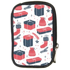 Christmas Gift Sketch Compact Camera Cases by patternstudio