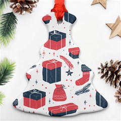 Christmas Gift Sketch Ornament (christmas Tree)  by patternstudio