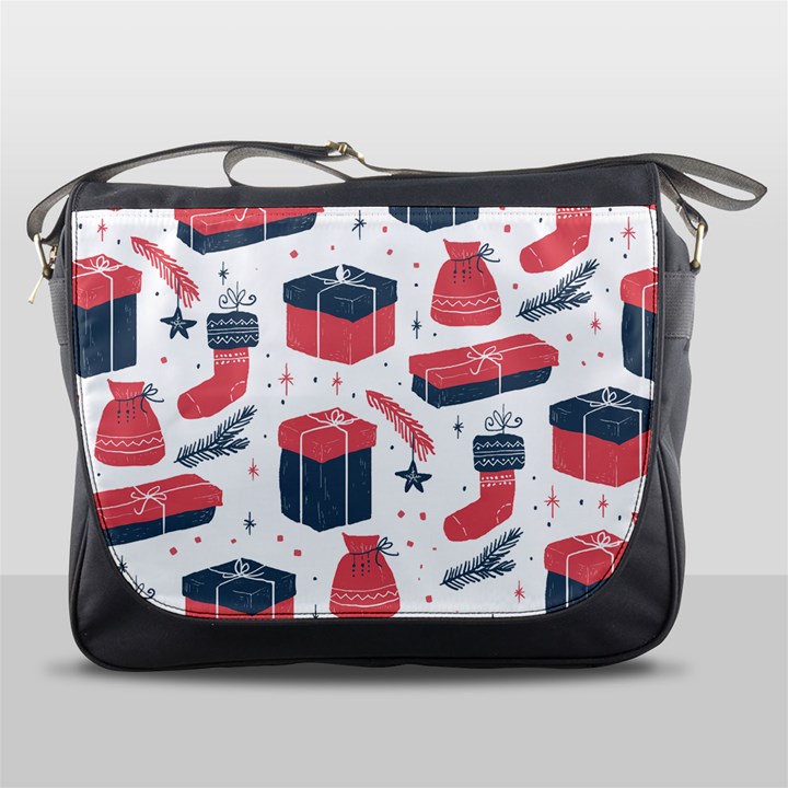 Christmas Gift Sketch Messenger Bags