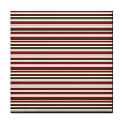 Christmas Stripes Pattern Face Towel by patternstudio