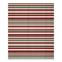 Christmas Stripes Pattern Shower Curtain 60  x 72  (Medium) 