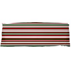 Christmas Stripes Pattern Body Pillow Case Dakimakura (Two Sides)