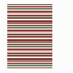 Christmas Stripes Pattern Large Garden Flag (Two Sides)