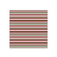 Christmas Stripes Pattern Satin Bandana Scarf