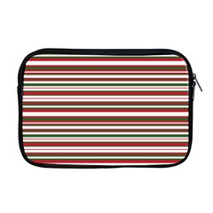 Christmas Stripes Pattern Apple Macbook Pro 17  Zipper Case by patternstudio