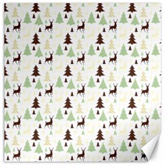 Reindeer Tree Forest Canvas 12  X 12   by patternstudio