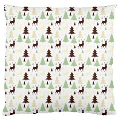 Reindeer Tree Forest Standard Flano Cushion Case (one Side) by patternstudio