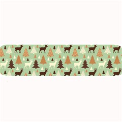 Reindeer Tree Forest Art Large Bar Mats by patternstudio