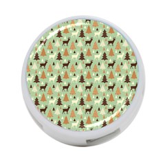 Reindeer Tree Forest Art 4-port Usb Hub (one Side) by patternstudio