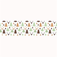 Reindeer Christmas Tree Jungle Art Large Bar Mats by patternstudio